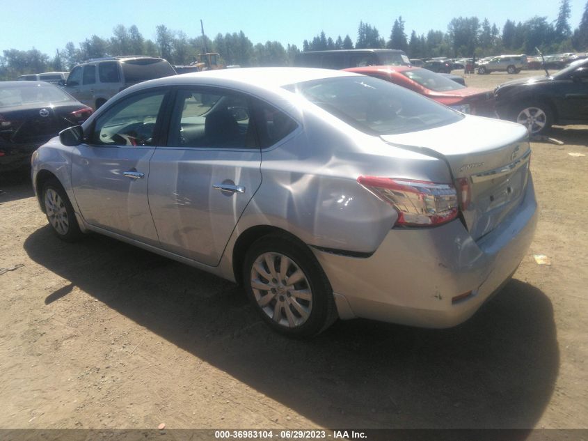 2014 NISSAN SENTRA S/FE+ S/SV/FE+ SV/SR/SL - 3N1AB7AP2EY217746