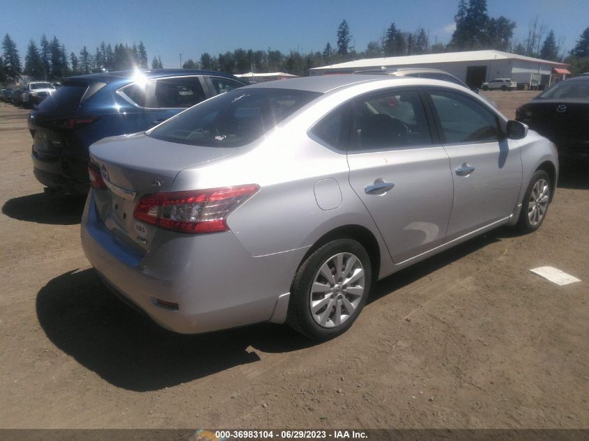 2014 NISSAN SENTRA S/FE+ S/SV/FE+ SV/SR/SL - 3N1AB7AP2EY217746