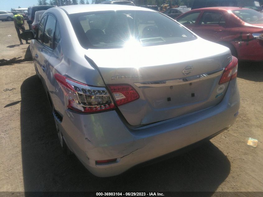 2014 NISSAN SENTRA S/FE+ S/SV/FE+ SV/SR/SL - 3N1AB7AP2EY217746