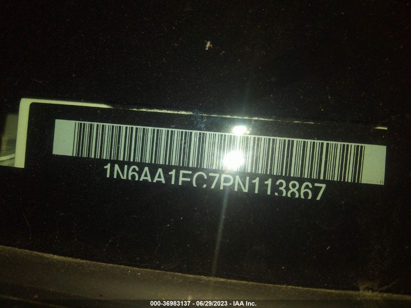 2023 NISSAN TITAN S - 1N6AA1EC7PN113867