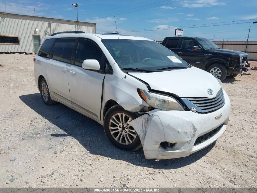 2013 TOYOTA SIENNA XLE AAS/XLE/LTD - 5TDYK3DC1DS349576