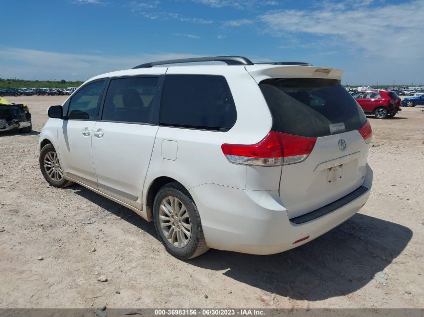 2013 TOYOTA SIENNA XLE AAS/XLE/LTD - 5TDYK3DC1DS349576