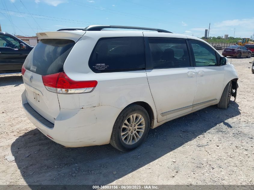 2013 TOYOTA SIENNA XLE AAS/XLE/LTD - 5TDYK3DC1DS349576