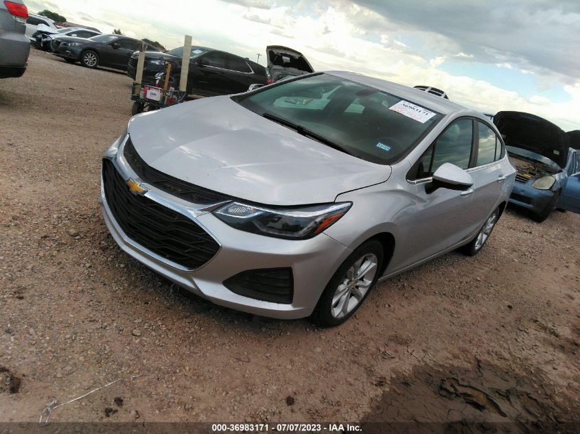 2019 CHEVROLET CRUZE LT - 1G1BE5SM3K7114679