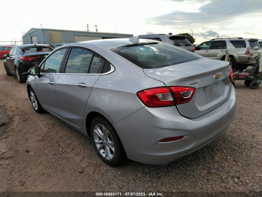 2019 CHEVROLET CRUZE LT - 1G1BE5SM3K7114679