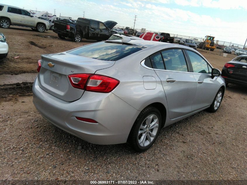 2019 CHEVROLET CRUZE LT - 1G1BE5SM3K7114679