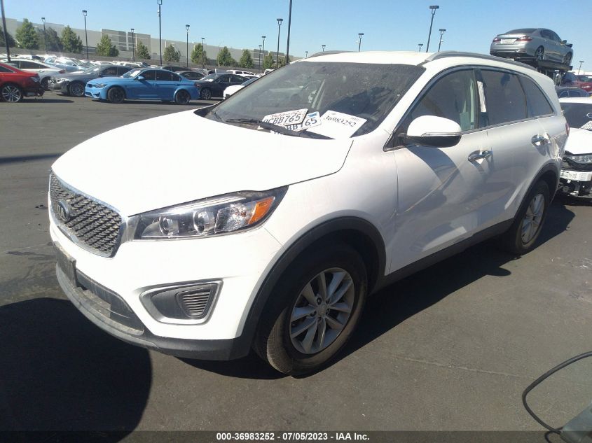 2018 KIA SORENTO LX - 5XYPG4A32JG347609