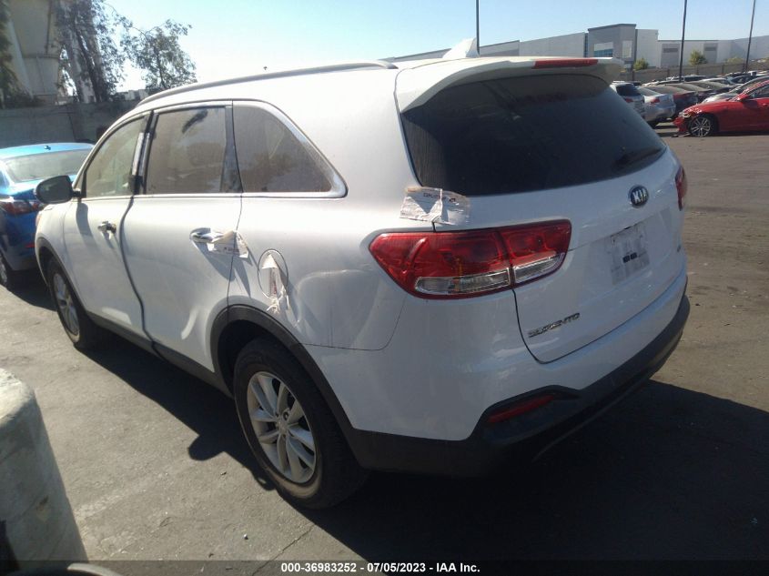 2018 KIA SORENTO LX - 5XYPG4A32JG347609