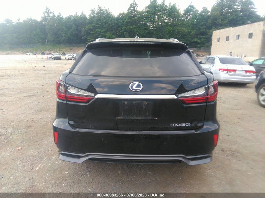 2016 LEXUS RX 450H - 2T2BGMCA8GC006754