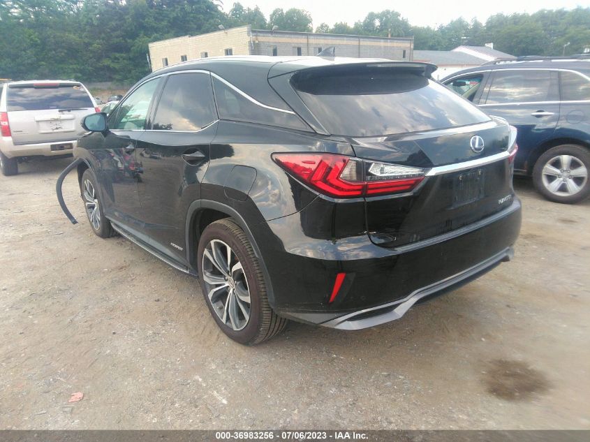2016 LEXUS RX 450H - 2T2BGMCA8GC006754