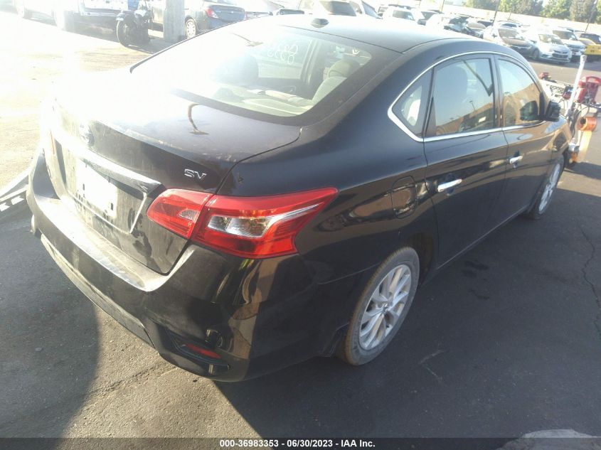 2019 NISSAN SENTRA SV - 3N1AB7AP6KY296916