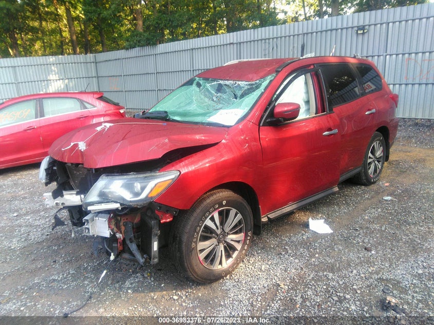 VIN 5N1DR2MM5HC698644 2017 NISSAN PATHFINDER SV