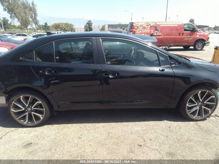 VIN JTDS4MCE8NJ099924 2022 TOYOTA COROLLA SE/SE NIGHTSHADE/APEX SE