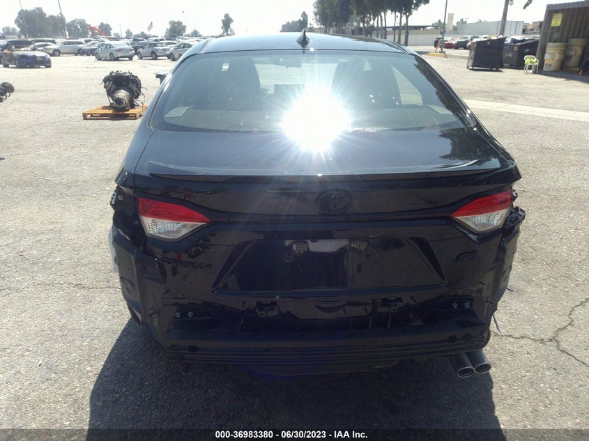 VIN JTDS4MCE8NJ099924 2022 TOYOTA COROLLA SE/SE NIGHTSHADE/APEX SE