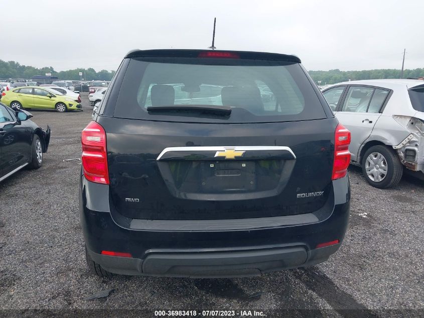 2016 CHEVROLET EQUINOX LS - 2GNFLEEK2G6123736