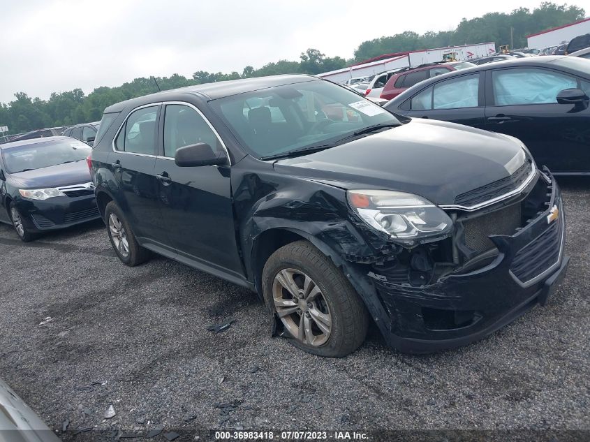 2016 CHEVROLET EQUINOX LS - 2GNFLEEK2G6123736