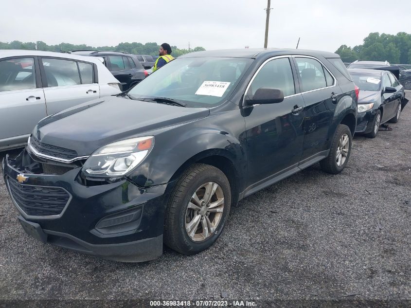 2016 CHEVROLET EQUINOX LS - 2GNFLEEK2G6123736