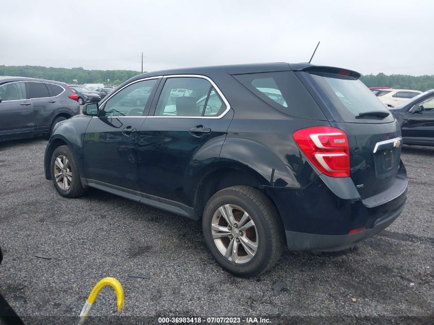 2016 CHEVROLET EQUINOX LS - 2GNFLEEK2G6123736