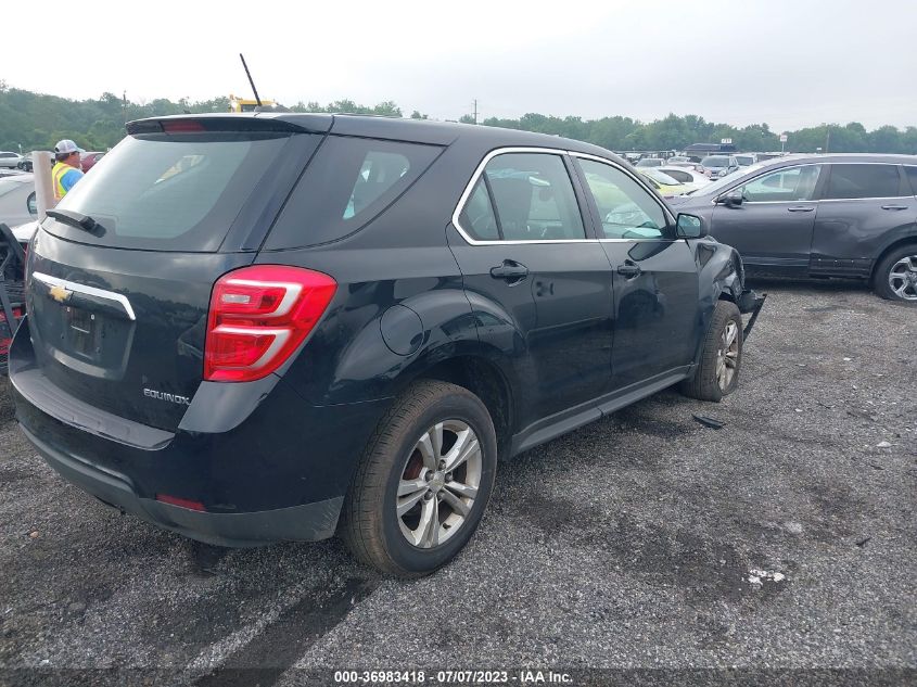 2016 CHEVROLET EQUINOX LS - 2GNFLEEK2G6123736