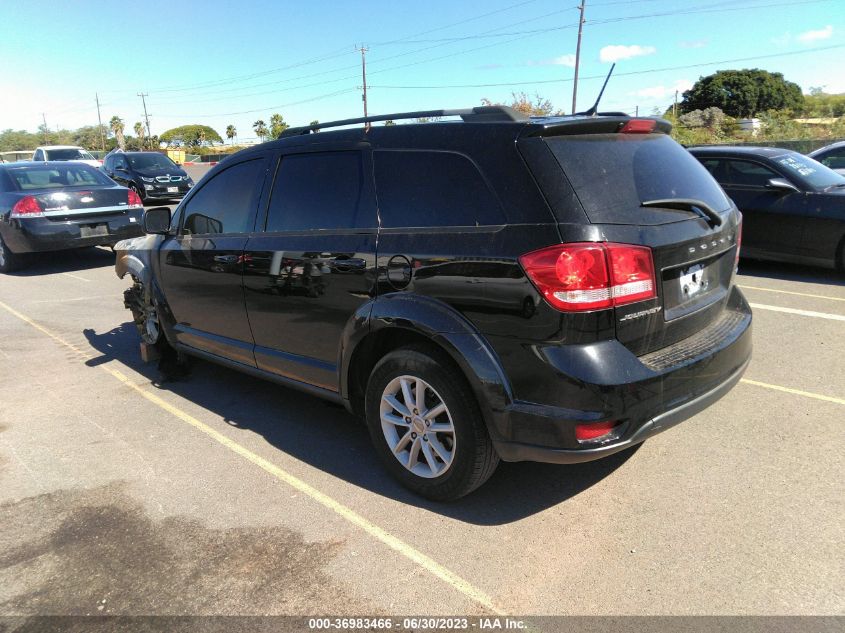 2017 DODGE JOURNEY SXT - 3C4PDCBBXHT608013