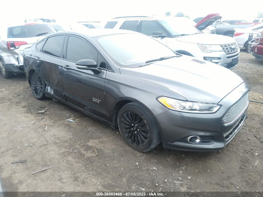 2016 FORD FUSION ENERGI SE LUXURY - 3FA6P0PU9GR276496