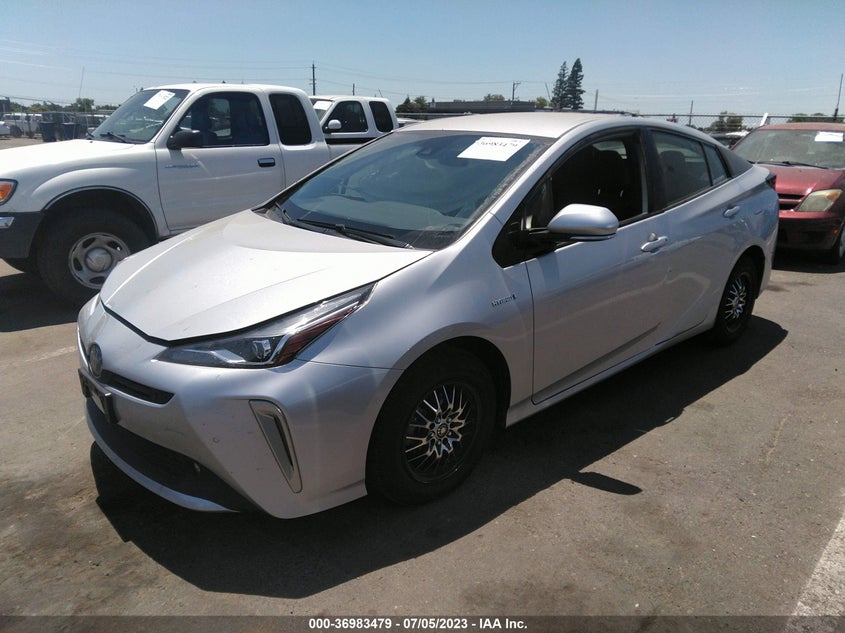 VIN JTDL9RFU5L3015260 2020 TOYOTA PRIUS LE/XLE