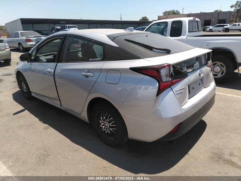 VIN JTDL9RFU5L3015260 2020 TOYOTA PRIUS LE/XLE