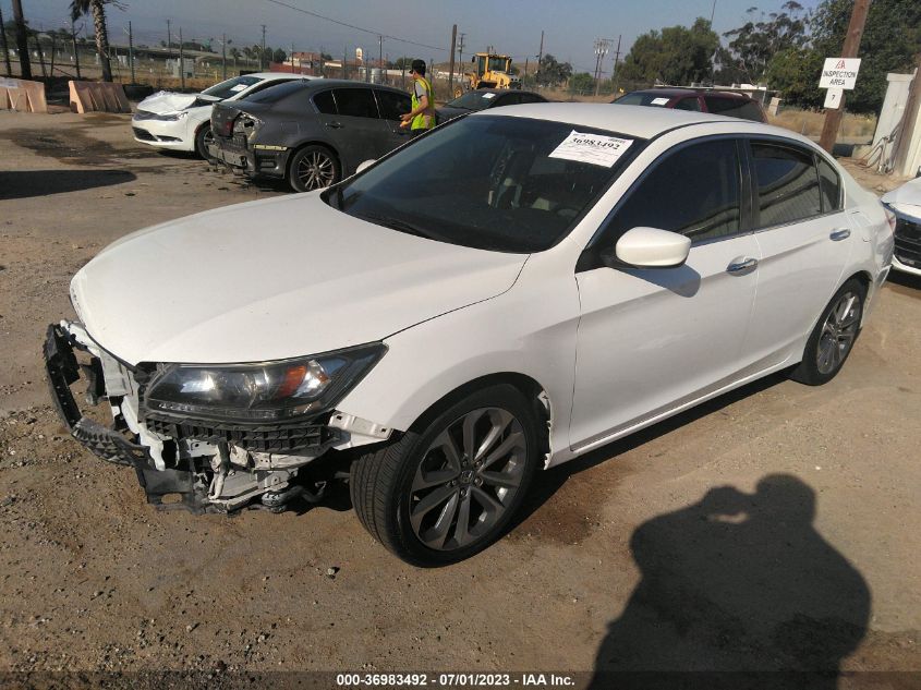 2014 HONDA ACCORD SEDAN LX - 1HGCR2F38EA209635