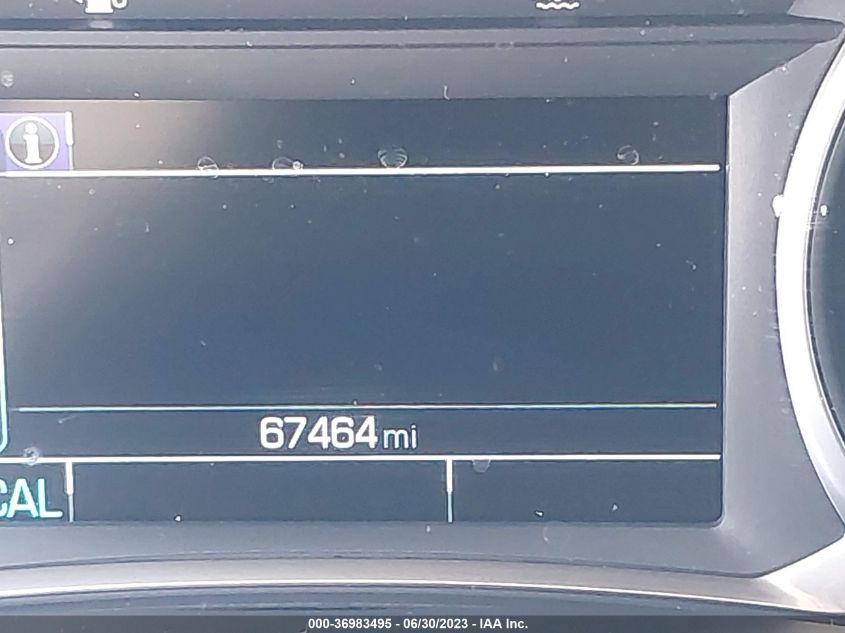2019 CHEVROLET TRAVERSE LT CLOTH - 1GNERGKW4KJ113900