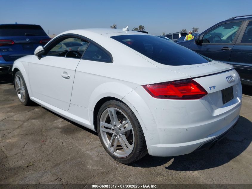 2016 AUDI TT 2.0T TRUC5AFV5G1022190