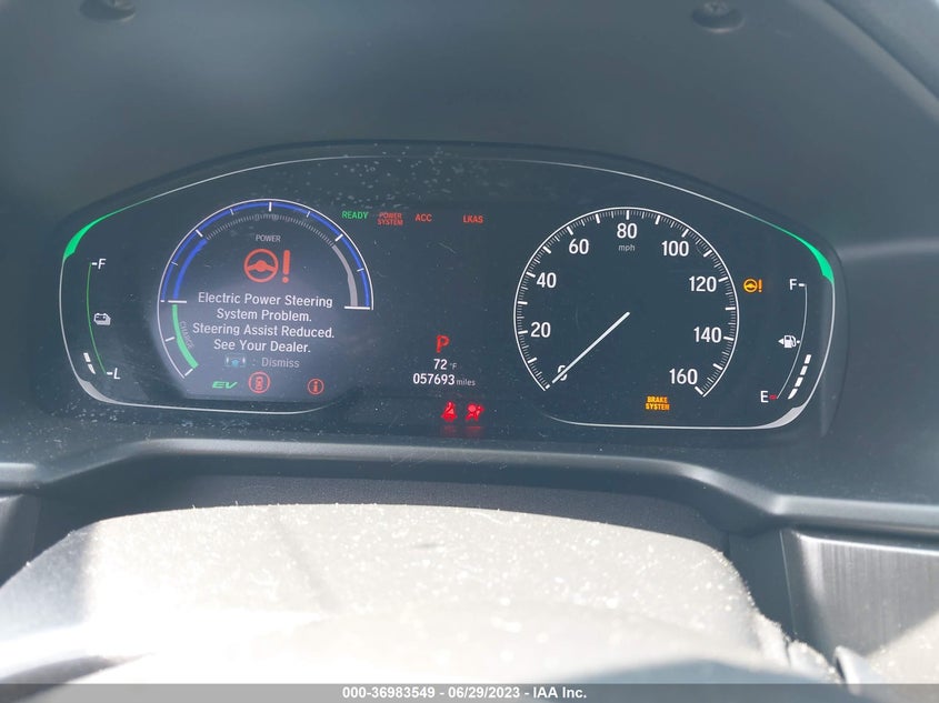 VIN 1HGCV3F10LA016571 2020 HONDA ACCORD HYBRID