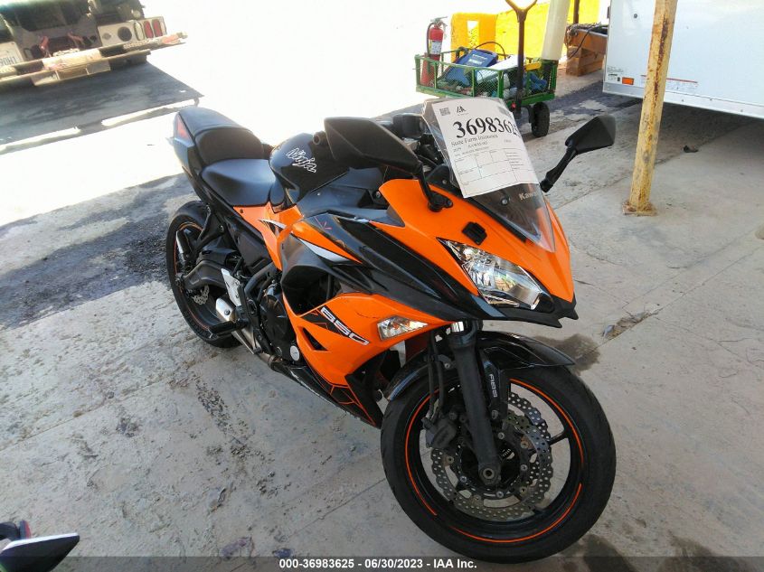2019 KAWASAKI EX650 F - JKAEXEK16KDA35056