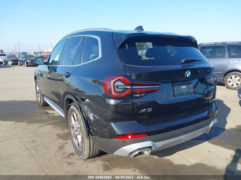 2023 BMW X3 SDRIVE30I - 5UX43DP01P9R51866