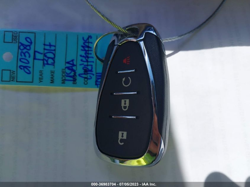 2017 CHEVROLET BOLT EV PREMIER - 1G1FX6S08H4186437