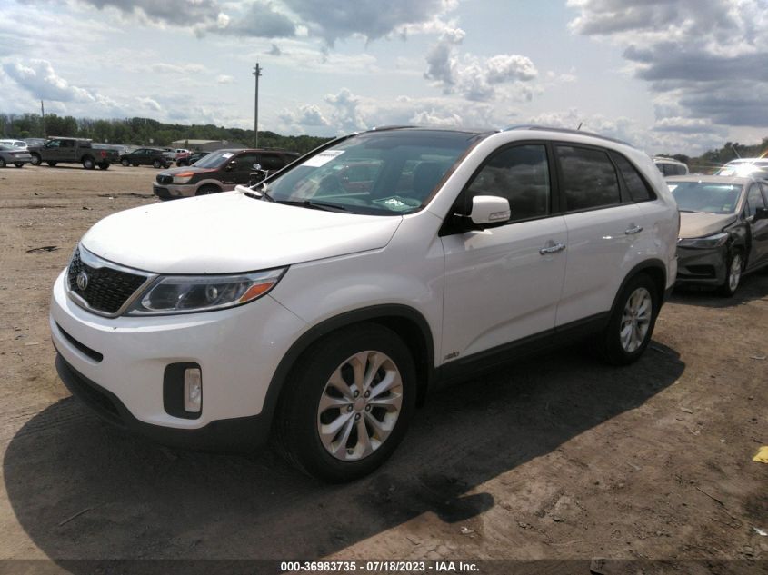 2014 KIA SORENTO EX - 5XYKUDA76EG522844