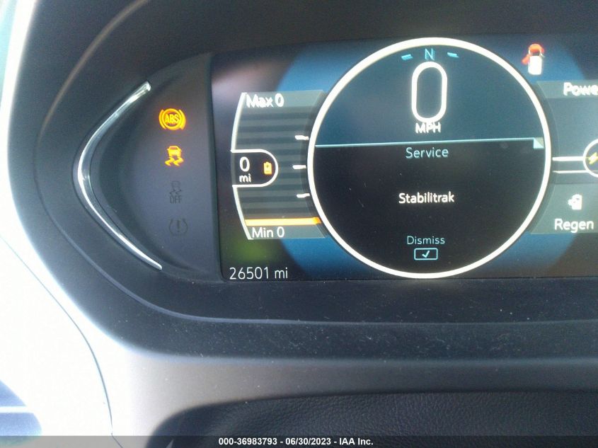 2020 CHEVROLET BOLT EV LT 1G1FY6S08L4135039