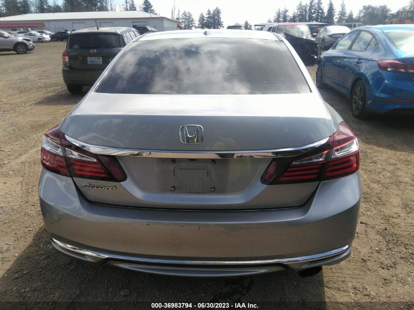 2017 HONDA ACCORD SEDAN EX-L - 1HGCR2F80HA214442