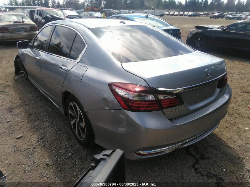 2017 HONDA ACCORD SEDAN EX-L - 1HGCR2F80HA214442