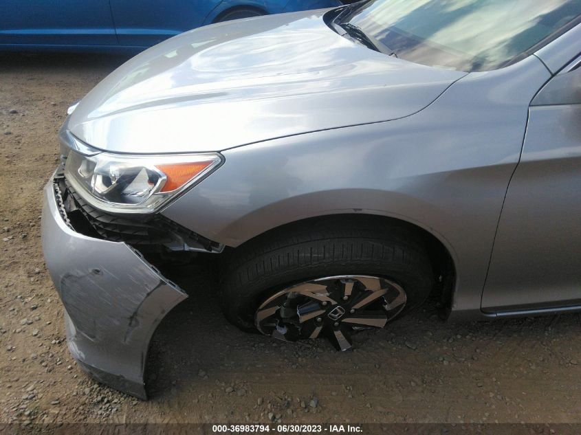 2017 HONDA ACCORD SEDAN EX-L - 1HGCR2F80HA214442