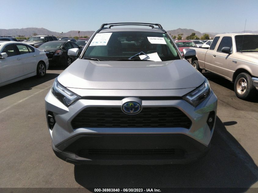 2022 TOYOTA RAV4 HYBRID XLE PREMIUM - 4T3B6RFV0NU099940