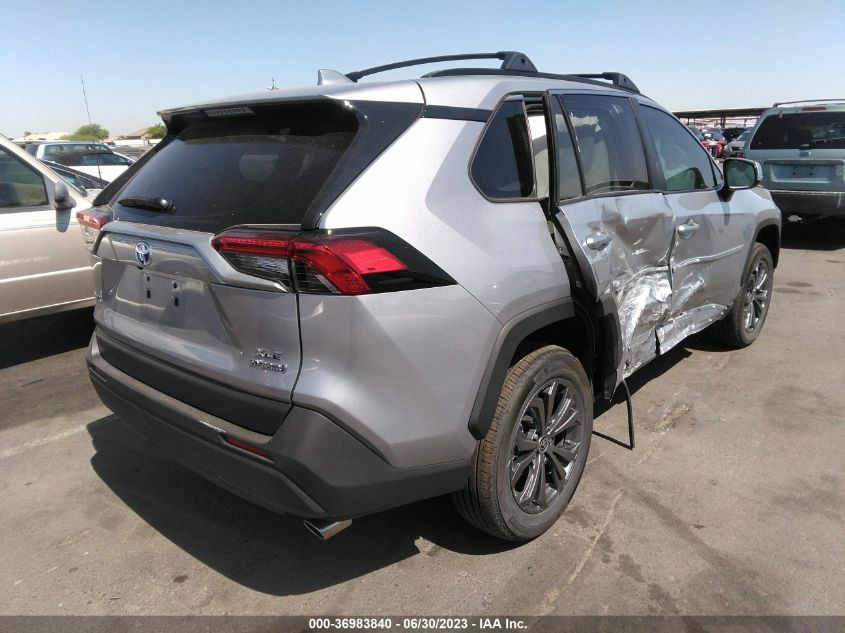 2022 TOYOTA RAV4 HYBRID XLE PREMIUM - 4T3B6RFV0NU099940