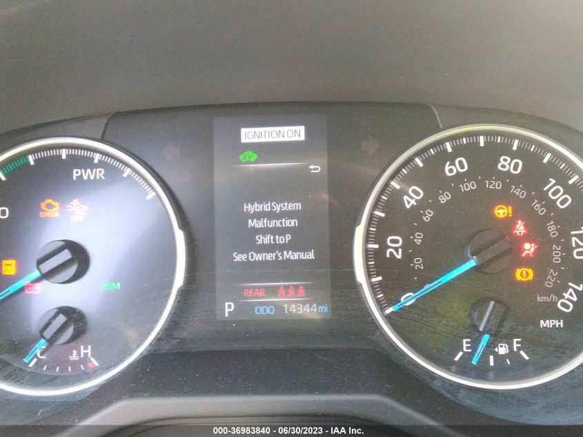 2022 TOYOTA RAV4 HYBRID XLE PREMIUM - 4T3B6RFV0NU099940