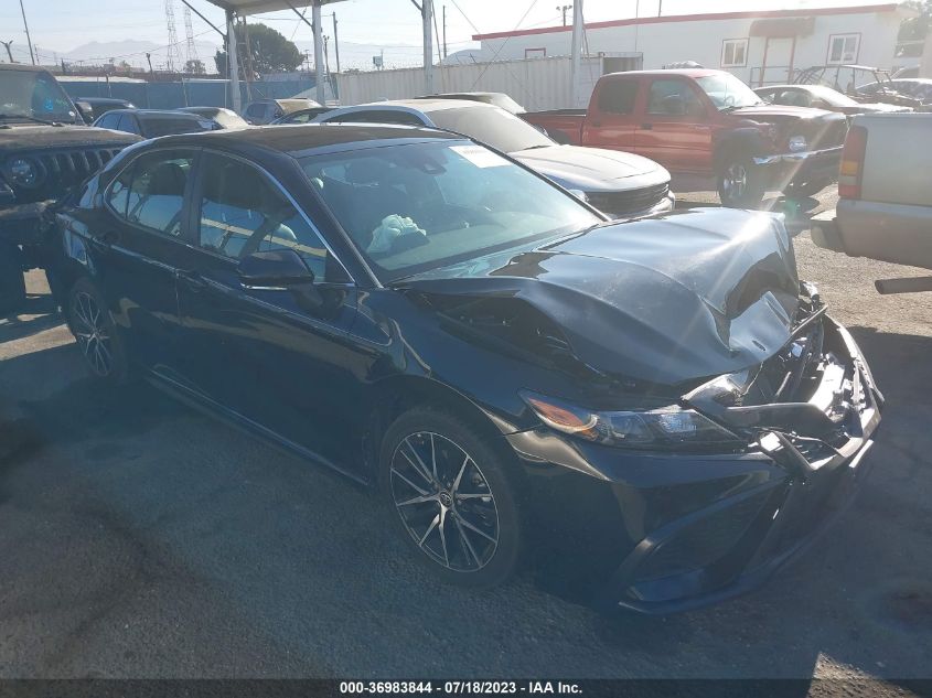 2022 TOYOTA CAMRY SE/NIGHT SHADE - 4T1T11AK9NU655253