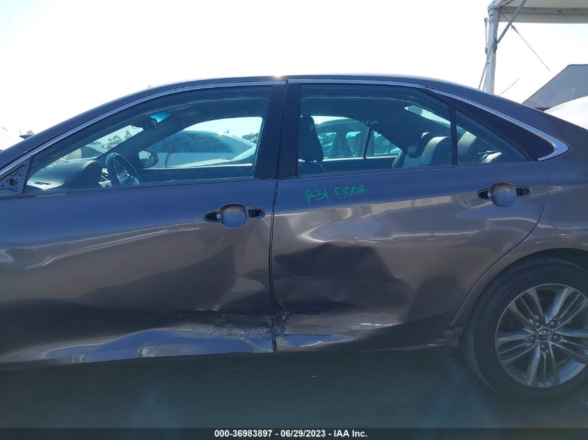 2016 TOYOTA CAMRY XLE/SE/LE/XSE - 4T1BF1FK1GU176902
