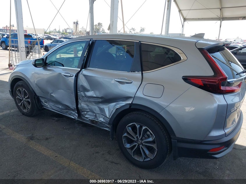 VIN 7FARW1H58NE004435 2022 HONDA CR-V EX