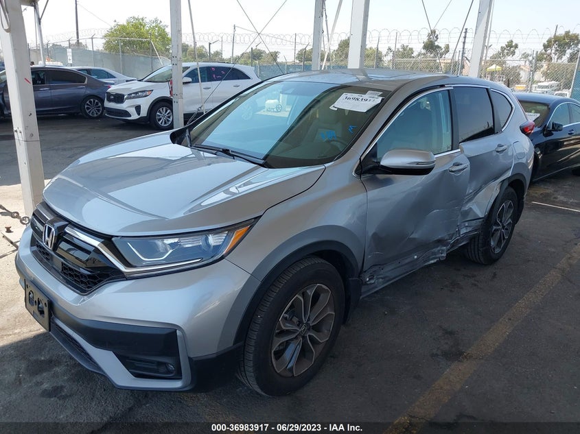 VIN 7FARW1H58NE004435 2022 HONDA CR-V EX