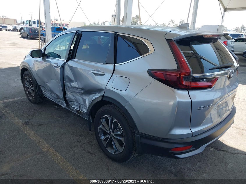 VIN 7FARW1H58NE004435 2022 HONDA CR-V EX