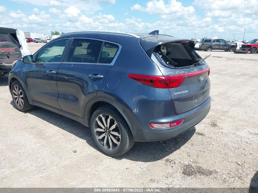 2018 KIA SPORTAGE EX - KNDPN3AC6J7383400