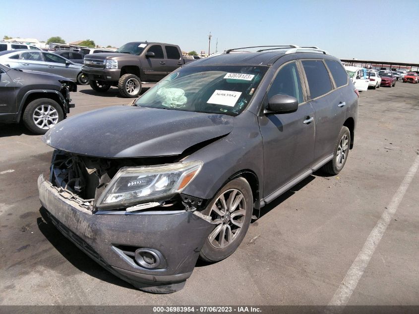 2014 NISSAN PATHFINDER S/SV/SL/PLATINUM - 5N1AR2MN7EC615853