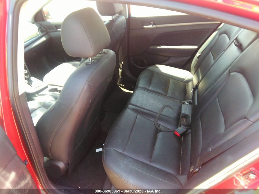 2017 HYUNDAI ELANTRA LIMITED - 5NPD84LF1HH082708